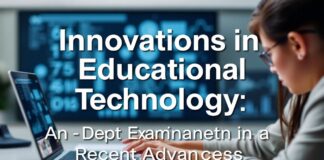Innovations in Education Technology: A Closer Look at Recent Developments Innovations in Educational Technology: An In-Depth Examination of Recent Advances
