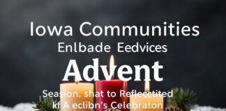 Iowa Communities Embrace Advent: A Season of Reflection and Celebration Iowa Communities Embrace Advent: A Season of Reflection and Celebration