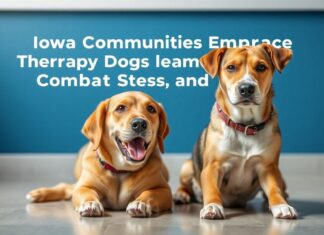 Iowa Communities Embrace Therapy Dogs to Combat Stress and Anxiety Iowa Communities Embrace Therapy Dogs to Combat Stress and Anxiety