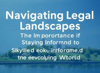 Navigating Legal Landscapes: The Importance of Staying Informed in a Changing World Navigating Legal Landscapes: The Importance of Staying Informed in an Evolving World