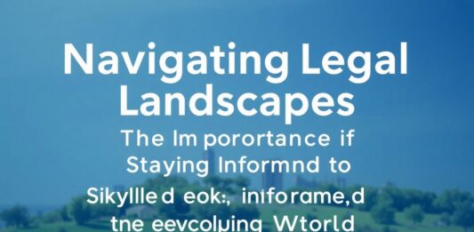Navigating Legal Landscapes: The Importance of Staying Informed in a Changing World Navigating Legal Landscapes: The Importance of Staying Informed in an Evolving World