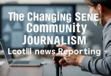 The Evolving Landscape of Community Journalism: A Focus on Local News Coverage The Changing Scene of Community Journalism: An Emphasis on Local News Reporting