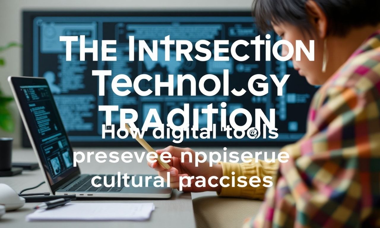 featured-the-intersection-of-technology-and-tradition-how-d The Intersection of Technology and Tradition: How Digital Tools Preserve Cultural Practices