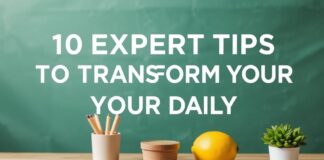 10 Expert Tips to Transform Your Daily Routine 10 Expert Tips to Transform Your Daily Routine