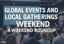 Global Events and Local Gatherings: A Weekend Roundup Global Events and Local Gatherings: A Weekend Roundup