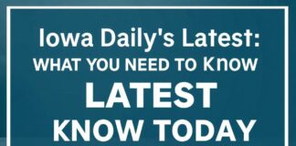 Iowa Daily’s Latest: What You Need to Know Today Iowa Daily's Latest: What You Need to Know Today