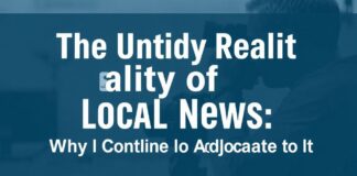 The Messy Truth About Local News: Why I’m Still Fighting for It The Untidy Reality of Local News: Why I Continue to Advocate for It