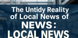 The Messy Truth About Local News: Why We’re All in Trouble The Untidy Reality of Local News: Why We're All in Jeopardy