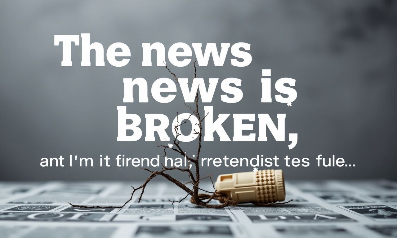 featured-the-news-is-broken-and-i-m-tired-of-pretending-it-1-3 The news is broken, and I'm tired of pretending it's not.